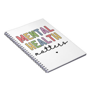 Caderno Espiral Assuntos de Saúde Mental Sensibilização para a s