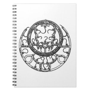 Caderno Espiral Astrolabe