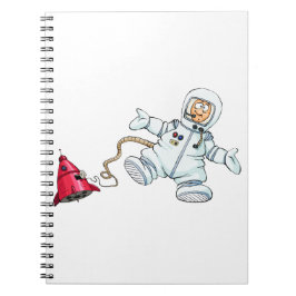 Caderno Espiral astronauta