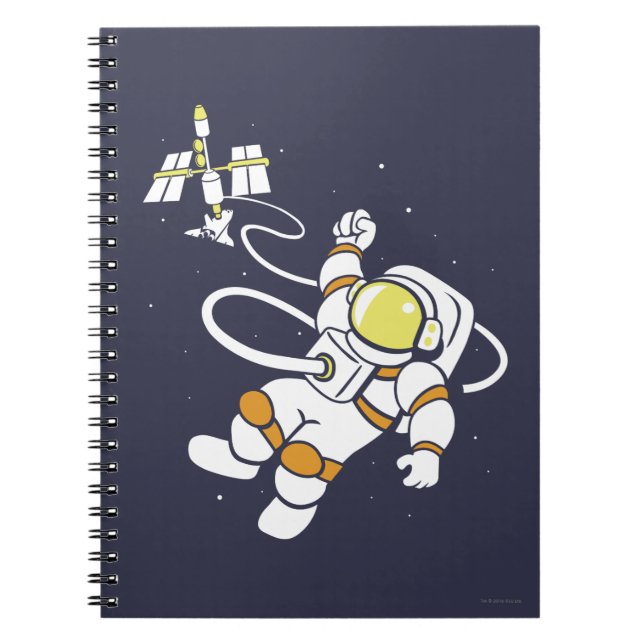 Caderno Espiral Astronauta (Frente)