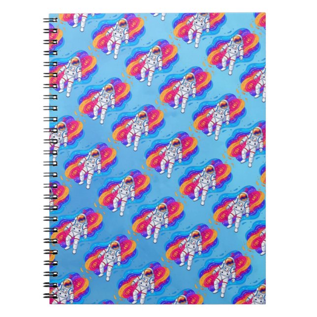 Caderno Espiral Astronauta (Frente)