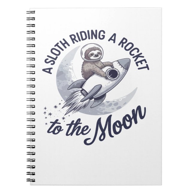 Caderno Espiral Astronauta Adorável (Frente)