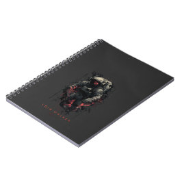 Caderno Espiral Astronauta Andarilho do Vazio Heavy Metal