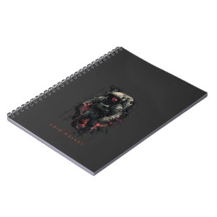 Caderno Espiral Astronauta Andarilho do Vazio Heavy Metal