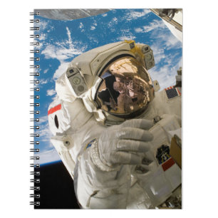 Caderno Espiral Astronauta Legal Espaço Exterior Imagens Legal