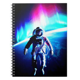 CADERNO ESPIRAL ASTRONAUTA SEM CORDA 