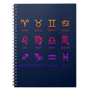 Caderno Espiral astros NOTEBOOK