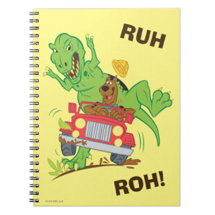 Caderno Espiral Ataque de Scooby-Doo T-Rex