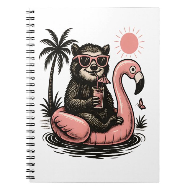 Caderno Espiral Ataque Sloth Team (Frente)