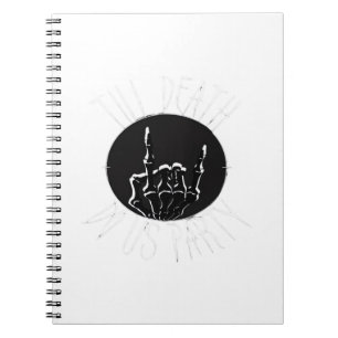 Caderno Espiral Até que a morte nos dê o clássico do partido