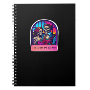 Caderno Espiral Até que a morte nos deixe clássicos