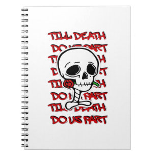 Caderno Espiral Até que a morte nos separe do clássico - o Hallowe