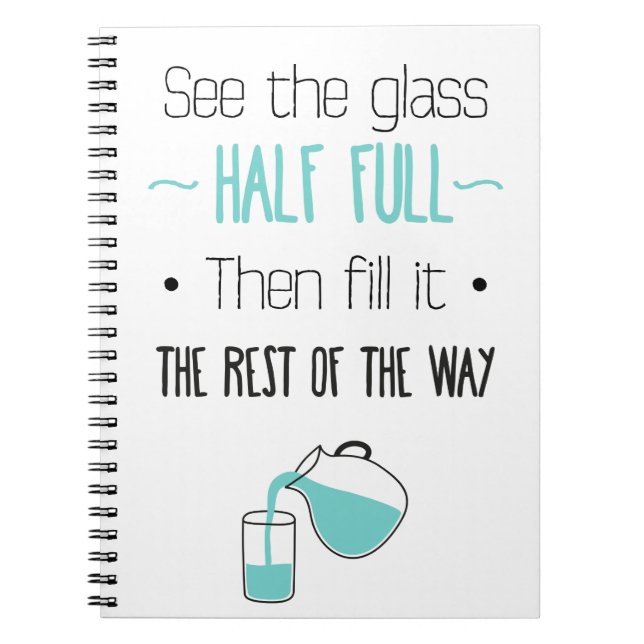 Caderno Espiral Atitude, Sucessos, Esperança, Citação Motivacional (Frente)