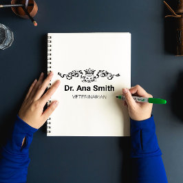 Caderno Espiral Atividade mínima de veterinária de gatos