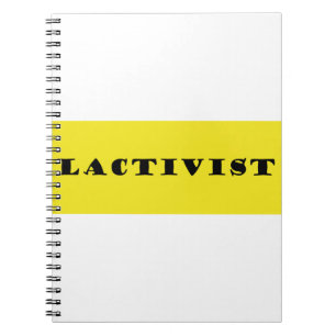 Caderno Espiral Ativista do lactação