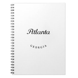 Caderno Espiral Atlanta GA
