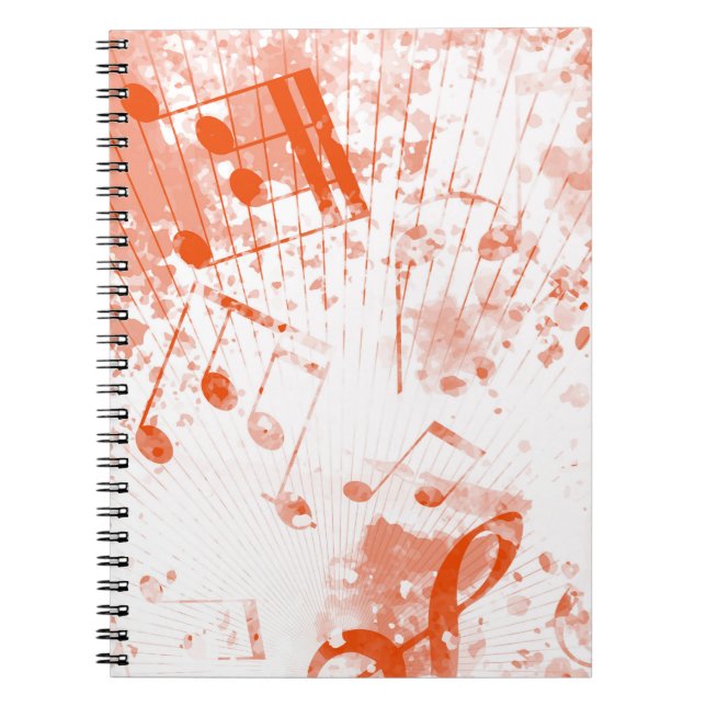 Caderno Espiral Atmosfera Musical 3 (Frente)