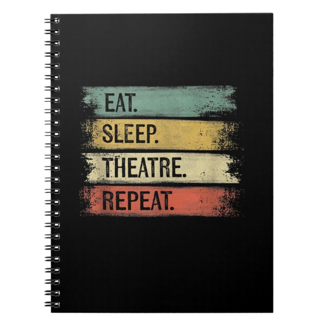 Caderno Espiral Ator de presentes técnicos no teatro de operações  (Frente)