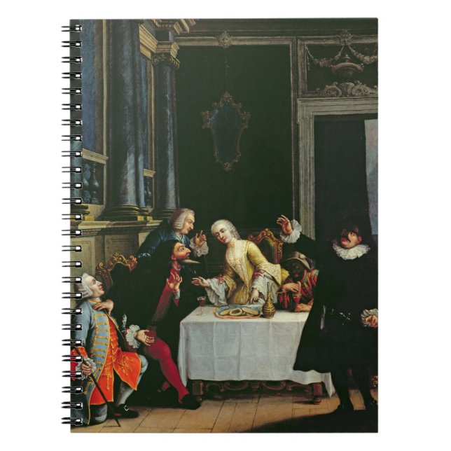 Caderno Espiral Atores cómicos (Frente)