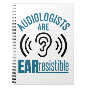 Caderno Espiral Audiologistas Resistirem Audiologia Engraçada