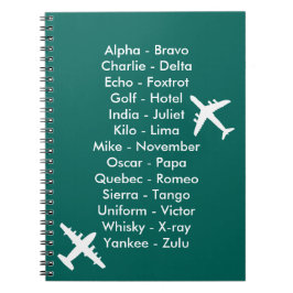 Caderno Espiral Aulas voadoras de cadete aéreo aprendendo a voar e