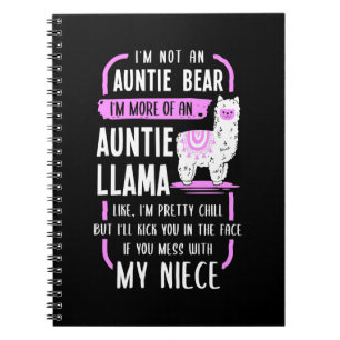 Caderno Espiral Auntie Llama