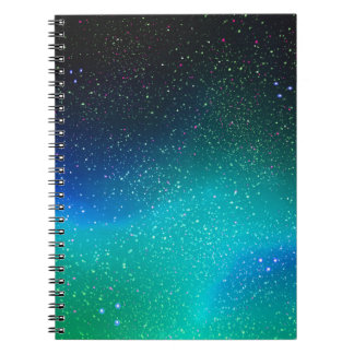 Caderno Espiral Aurora boreal