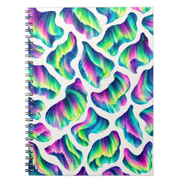 Caderno Espiral Aurora Boreal Luzes do Norte