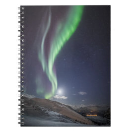 Caderno Espiral Aurora Borealis Noruega