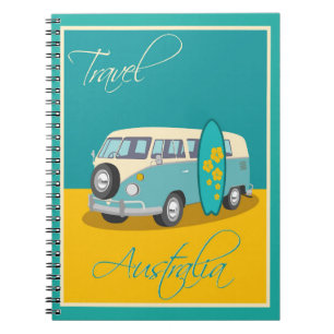 Caderno Espiral Austrália:Viagem