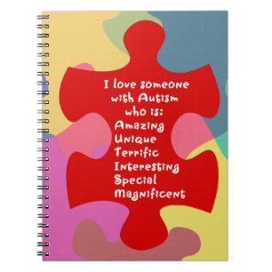 Caderno Espiral Autismo Acrótico