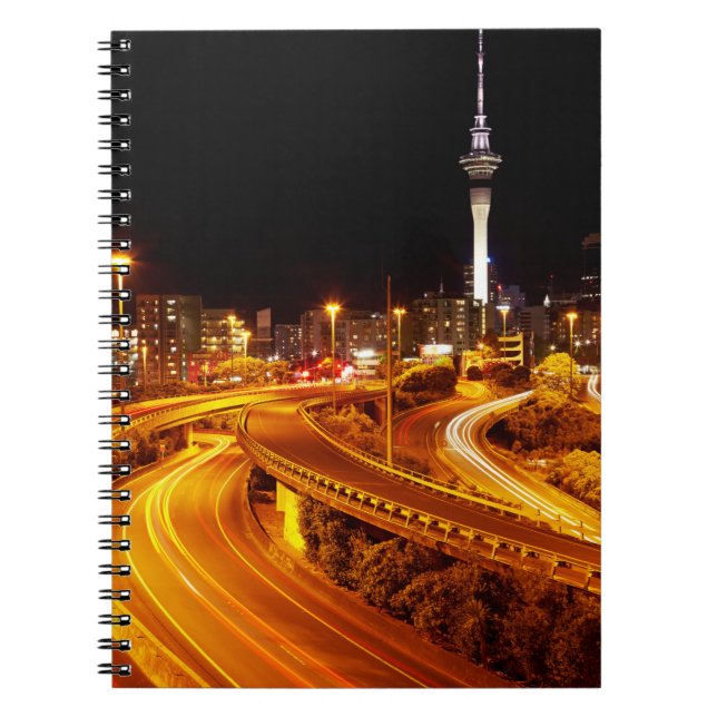 Caderno Espiral Autoestrada para Auckland (Frente)