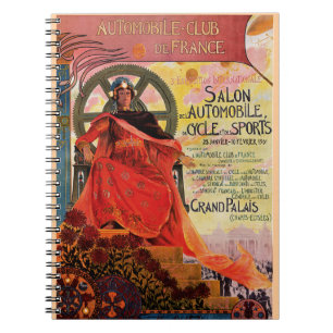 Caderno Espiral Automobile Club de France
