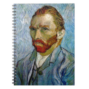 Caderno Espiral autorretrato de Van Gogh