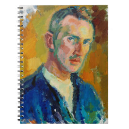 Caderno Espiral Autorretrato (por Magnus Enckell)