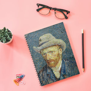 Caderno Espiral Autorretrato Vincent van Gogh