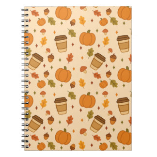 Caderno Espiral Autumn Coffee