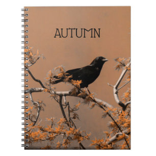 Caderno Espiral Autumn Crow