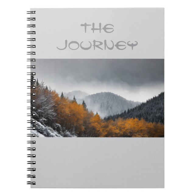 Caderno Espiral Autumn Frost (Frente)