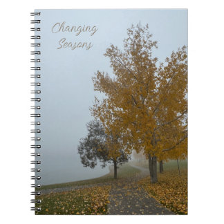 Caderno Espiral Autumn Leaves Spiral Photo Notebook