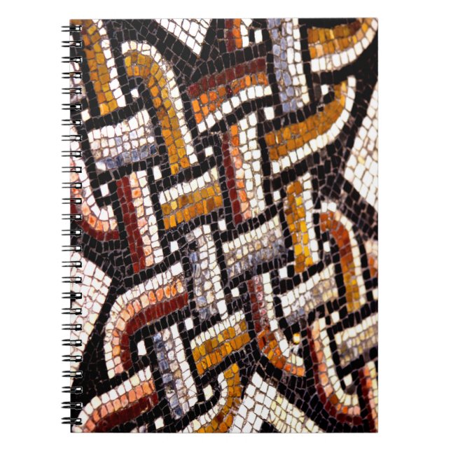 Caderno Espiral Autumn Roman Mosaic (Frente)