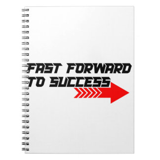 Caderno Espiral Avançar Rápido – Projeto de Citação de Motivação V