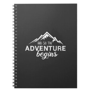 Caderno Espiral aventura começa
