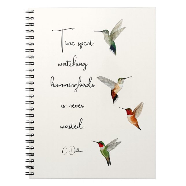 Caderno Espiral Aves (Frente)