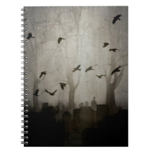 Caderno Espiral Aves do Halloween