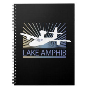 Caderno Espiral Aviação de Amphib do lago