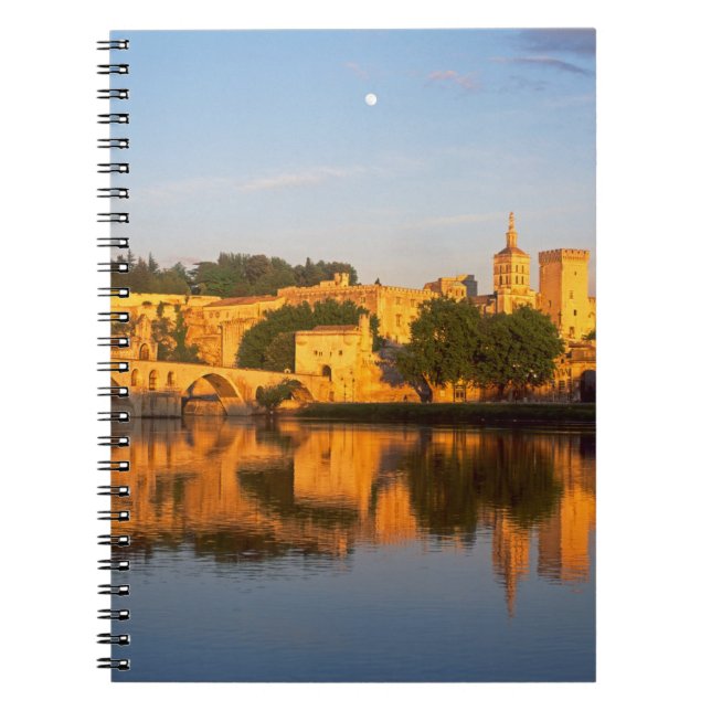 Caderno Espiral Avinhão, Vaucluse, Provença, França, Ródano (Frente)