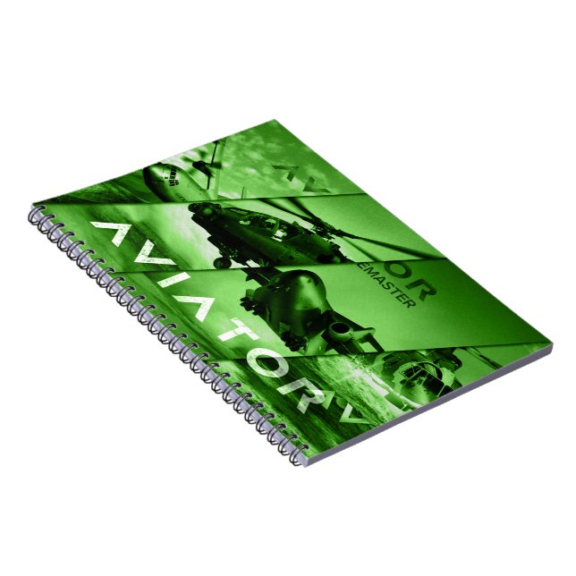 Caderno Espiral Aviões do aviador (Lado Direito)