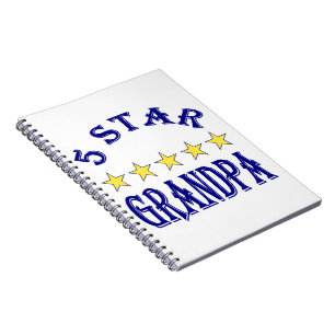 Caderno Espiral Avô Cinco Estrelas