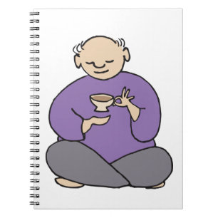Caderno Espiral Avô do Tea Kettle Fred